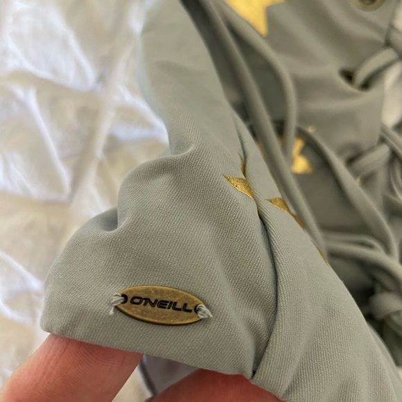 O'Neill Gray and Gold Swimsuit - Picture 8 of 9